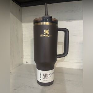Stanley Quencher H2.0 tumbler 40oz. Chocolate gold NIB